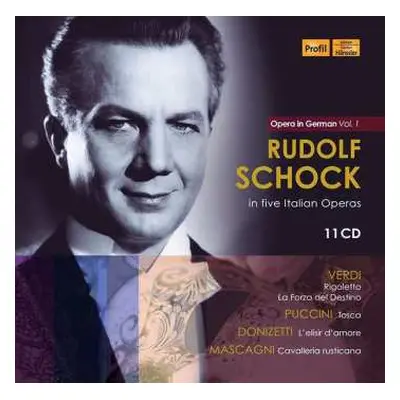 11CD Giuseppe Verdi: Rudolf Schock - Opera In German Vol.1