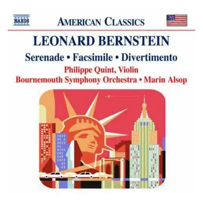 CD Leonard Bernstein: Serenade, Facsimile, Divertimento