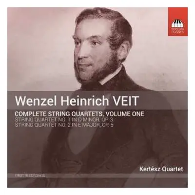 CD Václav Jindřich Veit: Complete String Quartets, Volume One