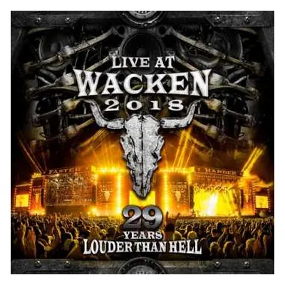 2CD/2DVD/Box Set Various: Live At Wacken 2018 - 29 Years Louder Than Hell