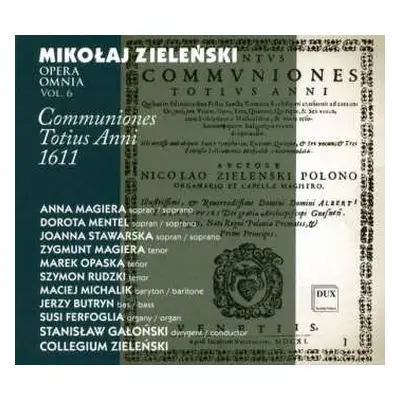 CD Mikolaj Zielinski: Opera Omnia Vol.6