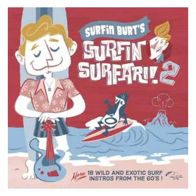 LP Various: Surfin Burt's Surfin Surfari! 2 CLR | LTD