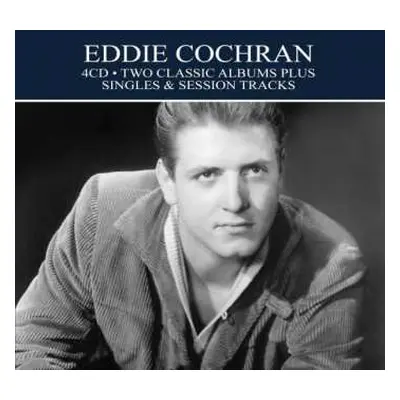 4CD Eddie Cochran: Two Classic Albums Plus Singles & Session Tracks