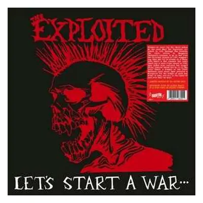 LP The Exploited: Let's Start A War... ...Said Maggie One Day LTD