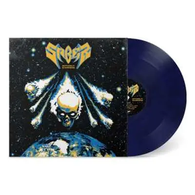 LP Saber: Without Warning (blue Marbled Vinyl)