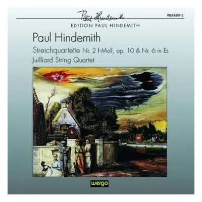 CD Paul Hindemith: Streichquartette Nr.2 Op.10 & Nr.6