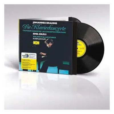 2LP Johannes Brahms: Klavierkonzerte Nr.1 & 2 (180g / Limitierte & Nummerierte Auflage)