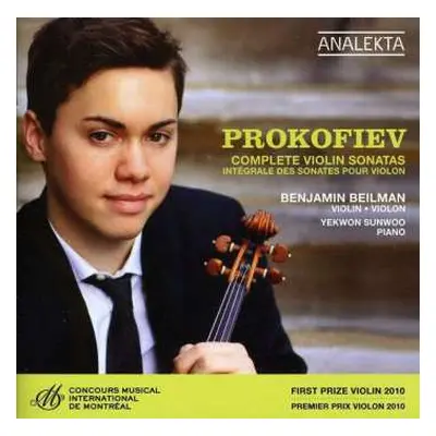 CD Sergei Prokofiev: Complete Violin Sonatas