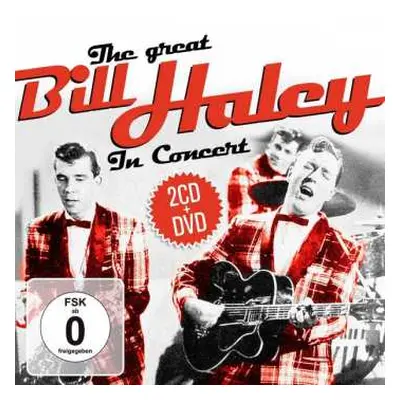 2CD/DVD Bill Haley And His Comets: The Great Bill Haley In Concert