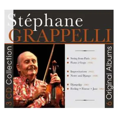 3CD Stéphane Grappelli: 3 CD Collection / 6 Original Albums