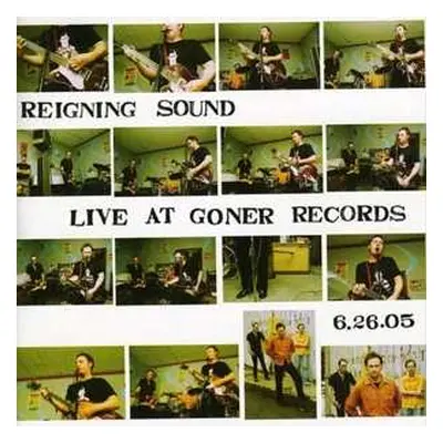 LP Reigning Sound: Live At Goner Records