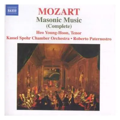 CD Wolfgang Amadeus Mozart: Masonic Music (Complete)