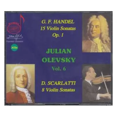 3CD Georg Friedrich Händel: Julian Olevsky - Legendary Treasures