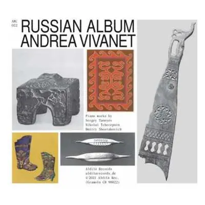 CD Serge Tanejew: Andrea Vivanet - Russian Album