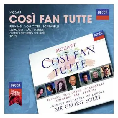 3CD Wolfgang Amadeus Mozart: Così Fan Tutte