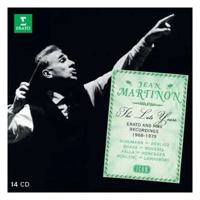 14CD/Box Set Jean Martinon: The Late Years: Erato And HMV Recordings 1968-1975