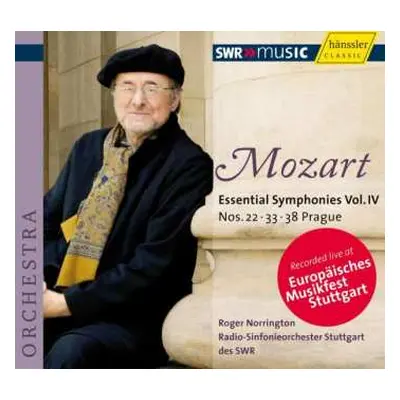 CD Wolfgang Amadeus Mozart: Essential Symphonies Vol. IV: Nos. 22 • 33 • 38