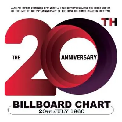 4CD 20th Anniversary Billboard Chart July 1960 / Var: 20th Anniversary Billboard Chart July 1960