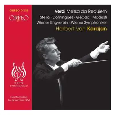 2CD Herbert von Karajan: Verdi- Messa da Requiem/Karajan