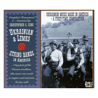 4CD Various: Ukrainian & Lemko String Bands In America