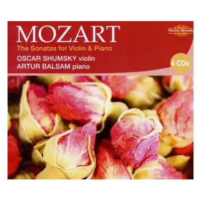 4CD Wolfgang Amadeus Mozart: Sämtliche Sonaten Für Violine & Klavier