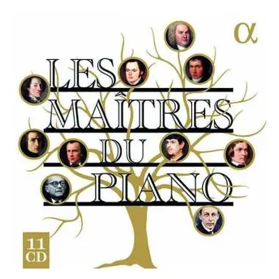 11CD/Box Set Various: Les Maîtres Du Piano