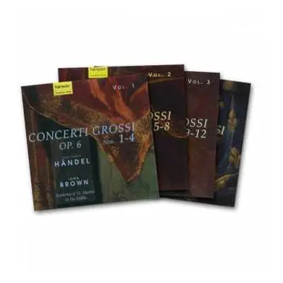 4CD/Box Set Georg Friedrich Händel: Concerti Grossi Op. 3 & 6 (Complete)