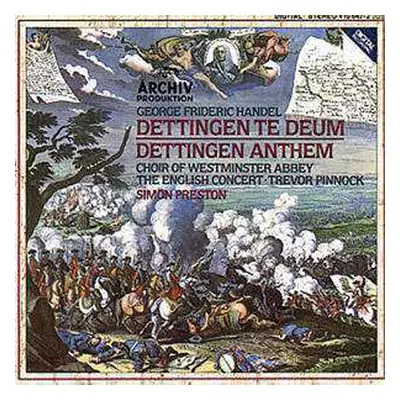 CD Georg Friedrich Händel: Dettingen Te Deum / Dettingen Anthem