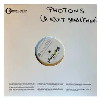 LP Photons: La Nuit Sans L'Ennui