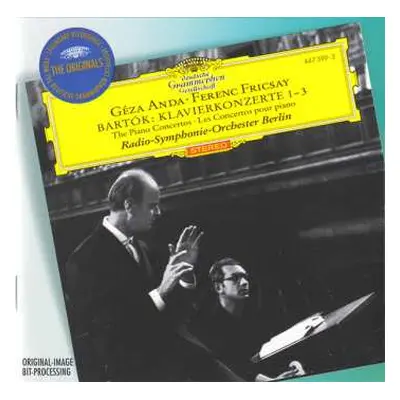 CD Ferenc Fricsay: Klavierkonzerte 1 - 3 = The Piano Concertos = Les Concertos Pour Piano