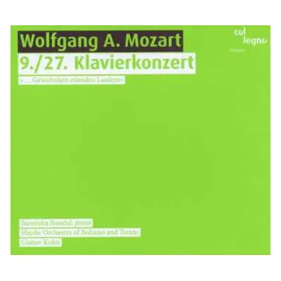 CD Wolfgang Amadeus Mozart: 9./27. Klavierkonzart