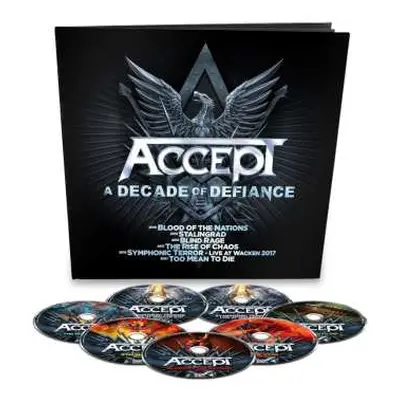 7CD Accept: A Decade Of Defiance (limited Earbook Edition)