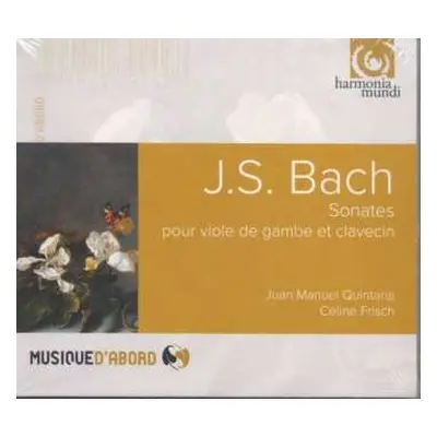 CD Johann Sebastian Bach: Sonates Pour Viole De Gambe Et Clavecin