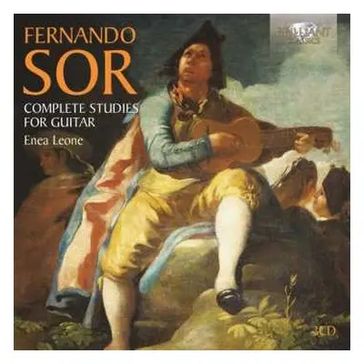 3CD Fernando Sor: Complete Studies For Guitar