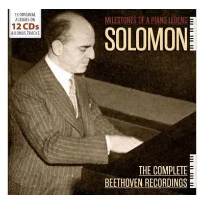 12CD/Box Set Solomon: The Complete Beethoven Recordings