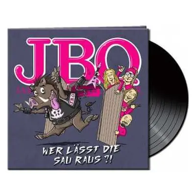 LP J.B.O.: Wer Lässt Die Sau Raus?! LTD