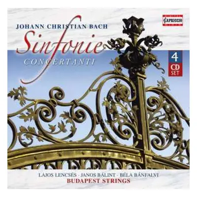 4CD Johann Christian Bach: Sinfonie Concertanti