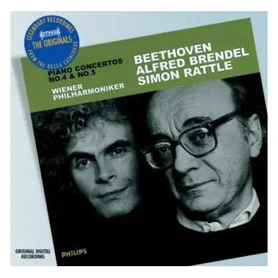 CD Ludwig van Beethoven: Piano Concertos No. 4 & No. 5