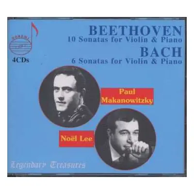 4CD Ludwig van Beethoven: Violinsonaten Nr.1-10