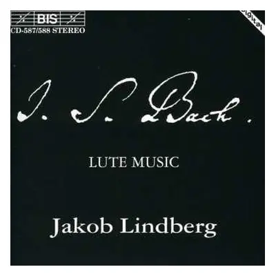 2CD Johann Sebastian Bach: Lute Music