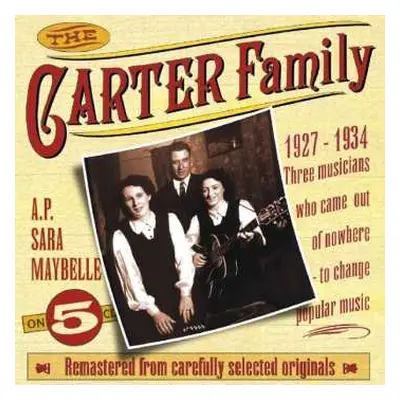 5CD/Box Set The Carter Family: 1927-1934