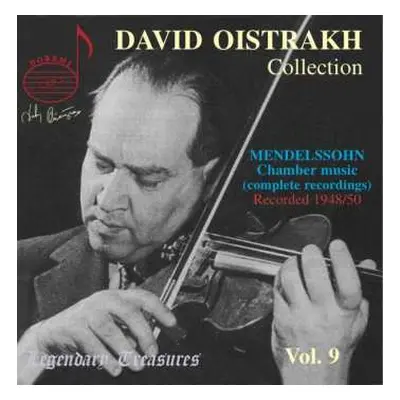 CD Felix Mendelssohn-Bartholdy: David Oistrach - Legendary Treasures Vol.9