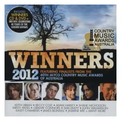 2CD/DVD Various: Winners 2012 (Featuring Finalists From The 40th Jayco Country Music Awards Of A