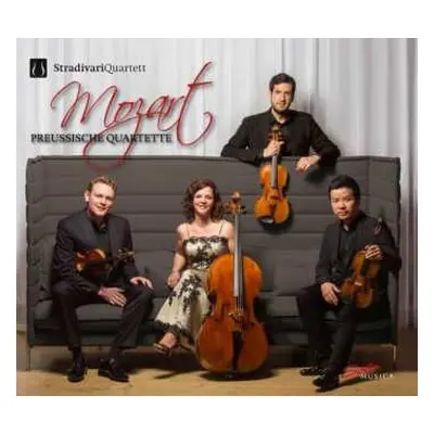 CD Wolfgang Amadeus Mozart: Streichquartette Nr.21-23 "preussische"