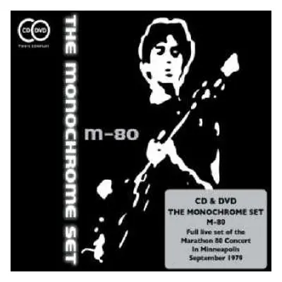 CD/DVD The Monochrome Set: M-80 (CD & DVD)