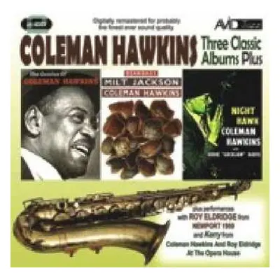 2CD Coleman Hawkins: Three Classic Albums Plus