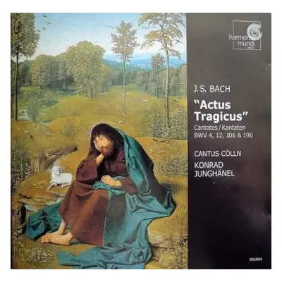 CD Johann Sebastian Bach: "Actus Tragicus" Cantates / Kantaten BWV 4, 12, 106 & 196