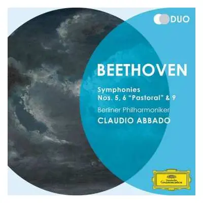 2CD Ludwig van Beethoven: Symphonies Nos. 5, 6 "Pastoral" & 9