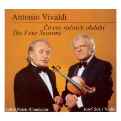 CD Josef Suk: Vivaldi: Čtvero ročních období