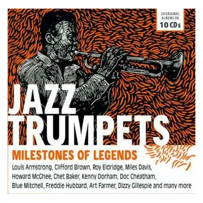 10CD Various: Jazz Trumpets - Milestones Of Legends